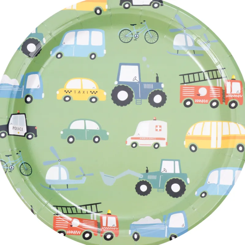 kartonkilautanen-lets-party-10-PBFTSVIo-0.webp Let's Party Lasten Juhlat-Kartonkilautanen 10 Kpl 25 Cm Auto