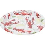 Let's Party Sesonkikoristeet-Kartonkilautanen 10 Kpl 25 Cm Rapu