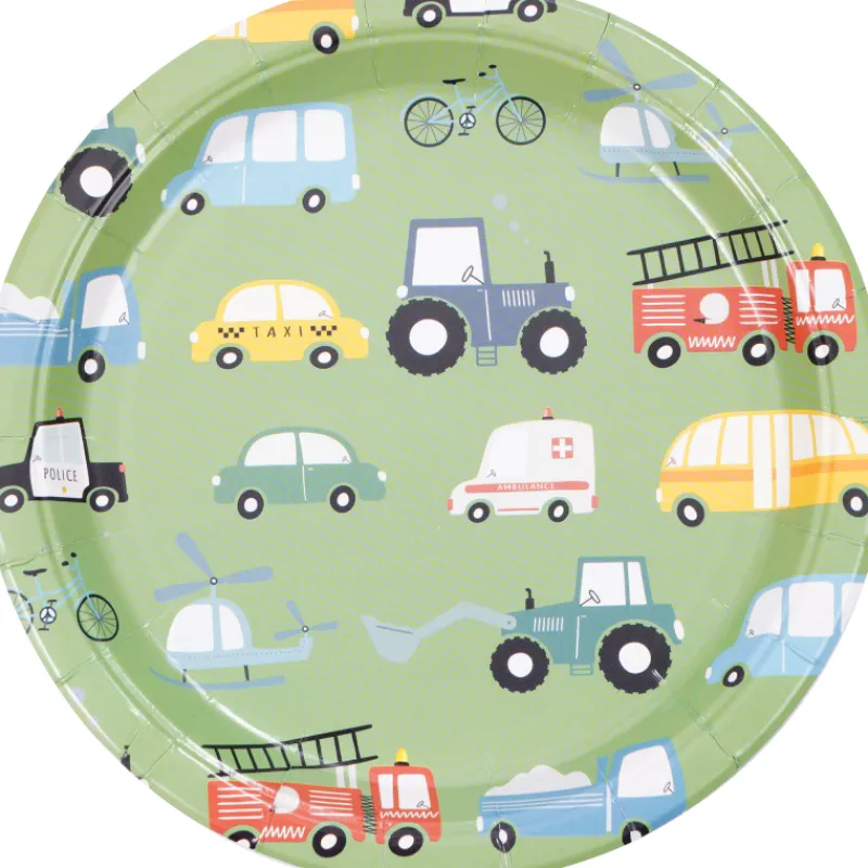 kartonkilautanen-lets-party-10-wlmblXRU-0.webp Let's Party Lasten Juhlat-Kartonkilautanen 10 Kpl 18 Cm Auto