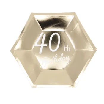 Let's Party Teemajuhlat-Kartonkilautanen 6 Kpl 18 Cm 40v