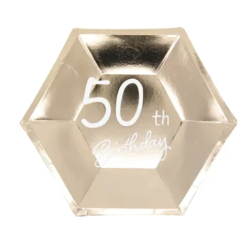 Let's Party Teemajuhlat-Kartonkilautanen 6 Kpl 18 Cm 50v