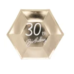 Let's Party Teemajuhlat-Kartonkilautanen 6 Kpl 18 Cm 30v