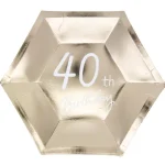 Let's Party Teemajuhlat-Kartonkilautanen 6 Kpl 23 Cm 40v