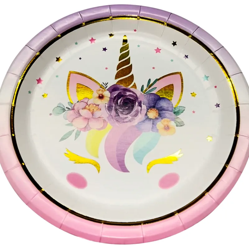 kartonkilautanen-lets-party-8-XTRLgtjE-0.webp Let's Party Lasten Juhlat-Kartonkilautanen 8 Kpl 23 Cm Yksisarvinen