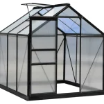 Green Land Kasvihuoneet-Kasvihuone 3,6 Mu00b2, Musta Runko