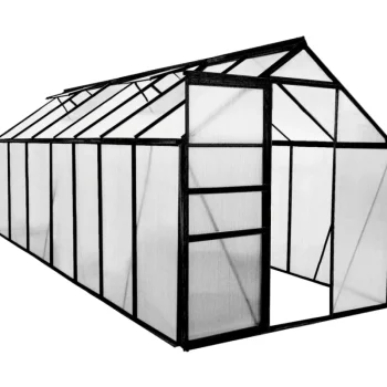 Green Land Kasvihuoneet-Kasvihuone 8,2 Mu00b2, Musta Runko
