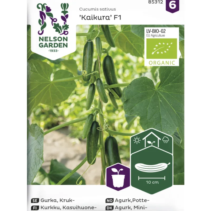 kasvihuonekurkku-siemen-nelson-dRJpnmfj-0.webp Nelson Garden Basic Kasvien Ja Nurmikonsiemenet-Kasvihuonekurkku Siemen Kaikura Organic