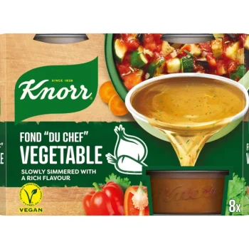 Knorr Fond Du Chef Mausteet Ja Liemivalmisteet^Kasvisfondi 8 X 28 G
