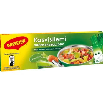 Maggi Mausteet Ja Liemivalmisteet^Kasvisliemikuutio 16 Kpl 168 G
