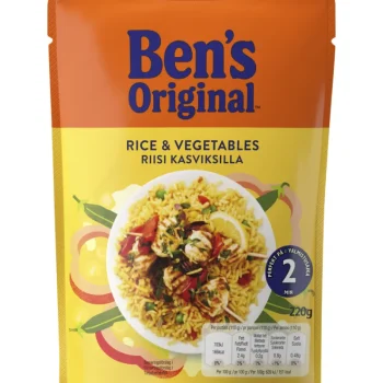 Ben's Original Riisit^Kasvisvalmisriisi 220 G