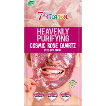 7th Heaven Ihonhoitotuotteet^Kasvonaamio 8 Ml Cosmic Rose Quartz Peel-off