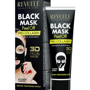 Revuele Ihonhoitotuotteet^Kasvonaamio 80 Ml Kollageeni Black Mask Peel Off