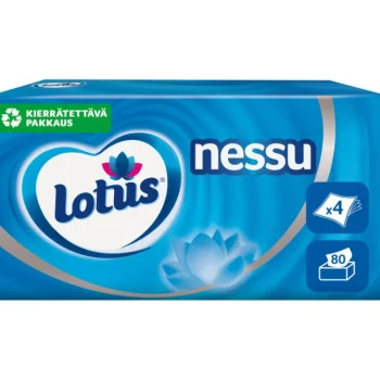 Lotus Nessu Nenäliinat^Kasvopyyhe/nenäliina 80 Kpl