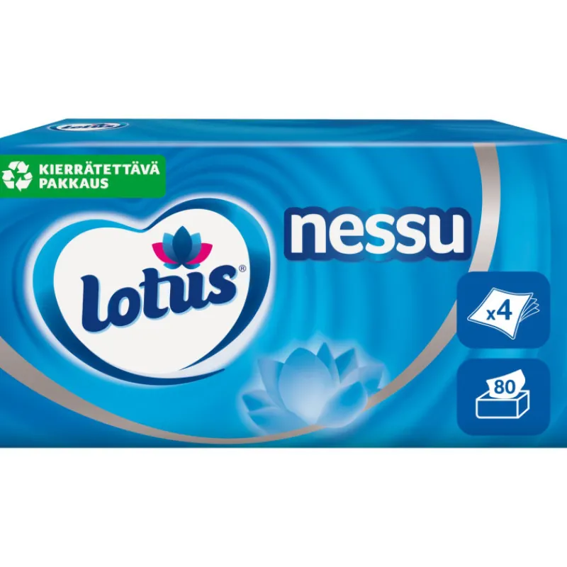 kasvopyyhenenliina-lotus-nessu-POhazZQu-0.webp Lotus Nessu Nenäliinat^Kasvopyyhe/nenäliina 80 Kpl
