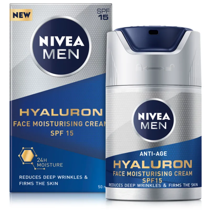 kasvovoide-nivea-men-50-ml-ant-iQaZdVSE-0.webp Nivea Men Miesten Ihonhoito Ja Puhdistus^Kasvovoide 50 Ml Anti-Age Hyaluron Face Moisturising Cream SK15
