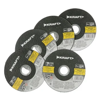 Kraft Sähkötyökalujen Tarvikkeet-Katkaisulaikka 125x1,6mm 5kpl Rst