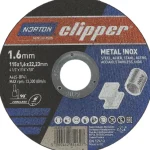 Norton Clipper Sähkötyökalujen Tarvikkeet-Katkaisulaikka 115x1,6x22mm Metal-inox