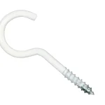 Pisla Ripustus-Kattokoukku 30 Mm, Valkoinen, 6 Kpl