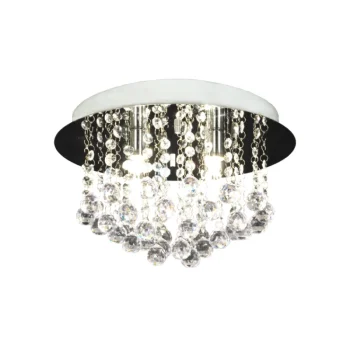 Scan Lamps Sisävalaisimet-Kattoplafondi Madelene 35 Cm, Kromi