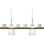 Aneta Lighting Sisävalaisimet-Kattovalaisin Plankan, Pähkinänruskea/valkoinen