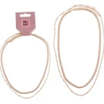 Miny Korut Ja Kellot^Kaulaketju 2 Kpl Kullanvärinen