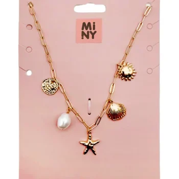 Miny Korut Ja Kellot^Kaulakoru Meriaihe Kullanvärinen