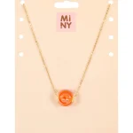 Miny Korut Ja Kellot^Kaulakoru Smiley Oranssi