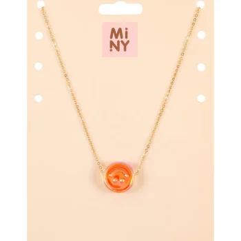 Miny Korut Ja Kellot^Kaulakoru Smiley Oranssi