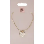 Miny Korut Ja Kellot^Kaulakoru Sydän, Kullanvärinen