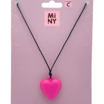 Miny Korut Ja Kellot^Kaulakoru Sydän Pinkki