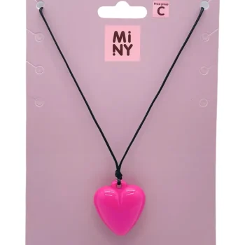 Miny Korut Ja Kellot^Kaulakoru Sydän Pinkki