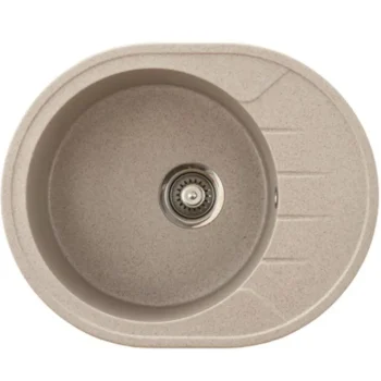Aqualine LVI-Keittiöallas 620 X 500 Mm X-Granit Hiekanvärinen