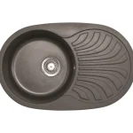 Aqualine LVI-Keittiöallas 780 X 500 Mm X-Granit Grafiitinmusta