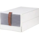 Iisi Vaatehuolto Ja -säilytys^Kenkälaatikko Luonnonvalkoinen