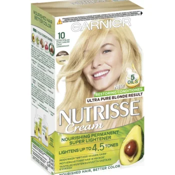 Garnier Nutrisse Hiusvärit^Kestoväri 10 Kirkas Luonnonvaalea
