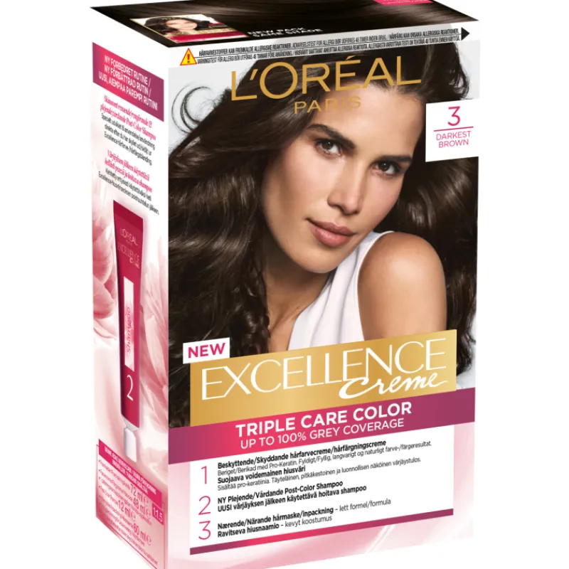 kestovri-creme-3-darkest-brown-VJvjDGAF-0.webp Loreal Excellence Hiusvärit^Kestoväri Creme 3 Darkest Brown