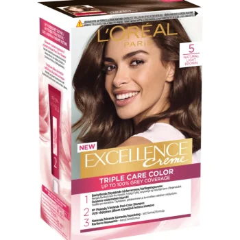 Loreal Excellence Hiusvärit^Kestoväri Creme 5 Light Brown