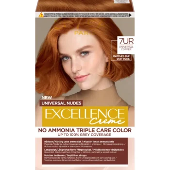 Loreal Excellence Hiusvärit^Kestoväri Creme Universal Nudes 7UC Copper