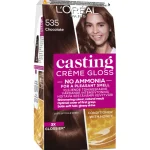 Loreal Casting Hiusvärit^Kevytväri Cru00e8me Gloss 535 Chocolate