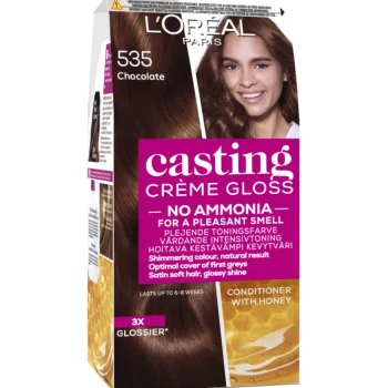 Loreal Casting Hiusvärit^Kevytväri Cru00e8me Gloss 535 Chocolate