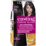 Loreal Casting Hiusvärit^Kevytväri Gloss 200 Ebony Black
