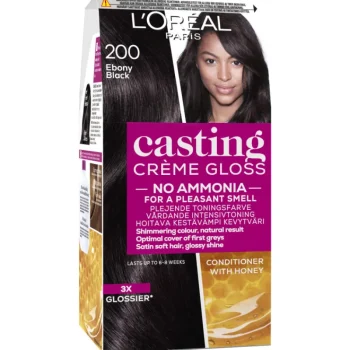 Loreal Casting Hiusvärit^Kevytväri Gloss 200 Ebony Black