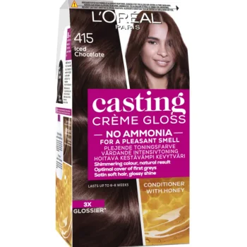 Loreal Casting Hiusvärit^Kevytväri Gloss 415 Iced Chocolate