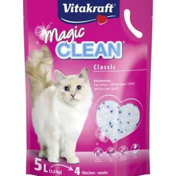 Vitakraft Kissatarvikkeet^Kissan Kristallihiekka 5 L Magic Clean