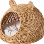 Real Cat Kissatarvikkeet^Kissan Peti Rottinkipesä