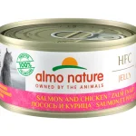 Almo Nature Kissanruoka^Kissanherkku 70 G HFC Jelly Cat Lohi & Kana