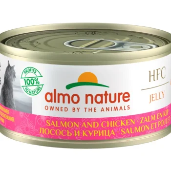 Almo Nature Kissanruoka^Kissanherkku 70 G HFC Jelly Cat Lohi & Kana