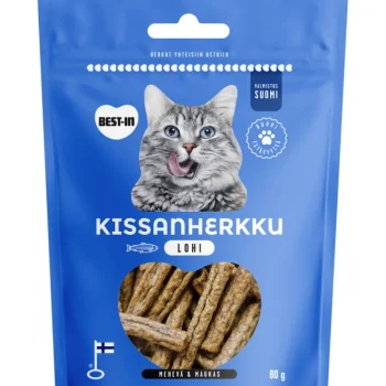 Best In Kissanruoka^Kissanherkku Best-In 80 G Lohi