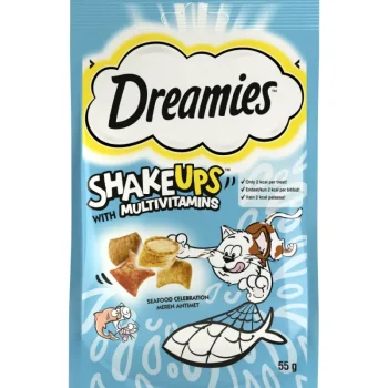 Dreamies Kissanruoka^Kissanherkku 55 G ShakeUps Seafood