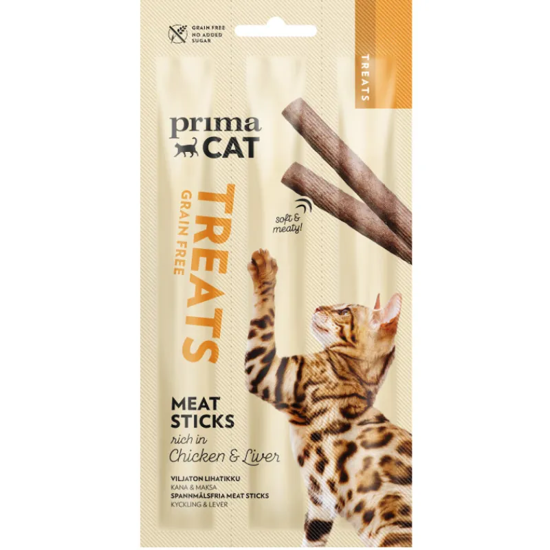 kissanherkku-primacat-15-g-mea-ZNuDkrqo-0.webp Primacat Kissanruoka^Kissanherkku 15 G Meat Stick Kana-maksa
